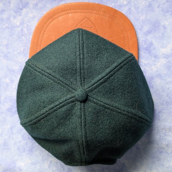 Pendleton sportsman wool & leather baseball cap - Picture 2 of 9